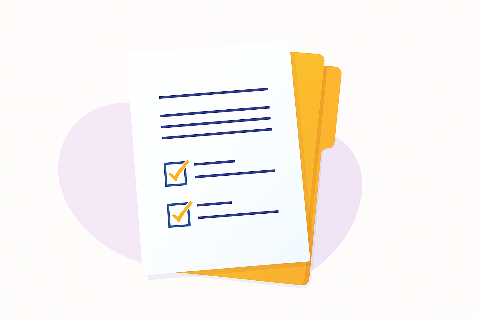 Visual representation of a contract management checklist illustrating organized evaluation of top CLM tools in 2025 for legal and procurement teams.